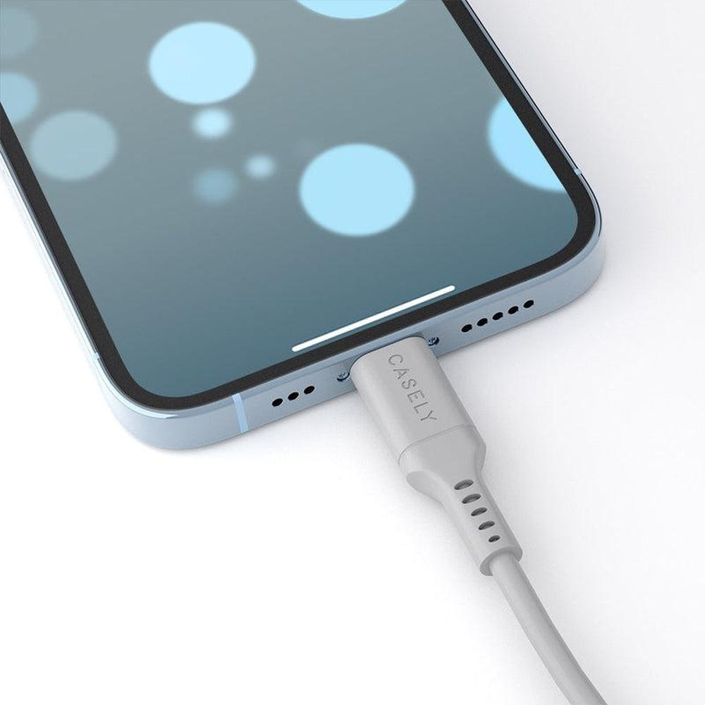 Fast Charging Cable | MFi Certified Lightning to USB-C Cord - White Cord