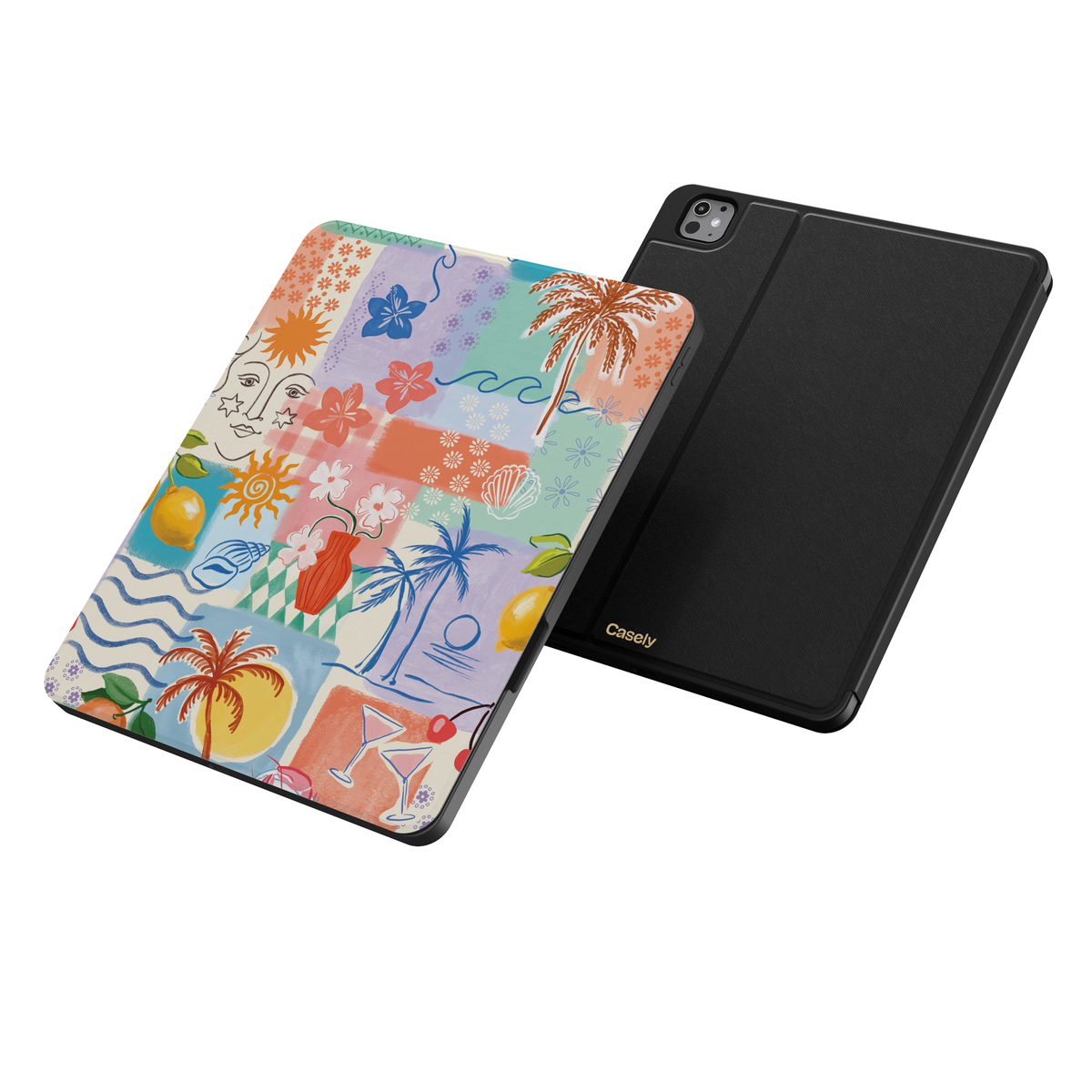 Tropical Heat | Beachy Collage iPad Case