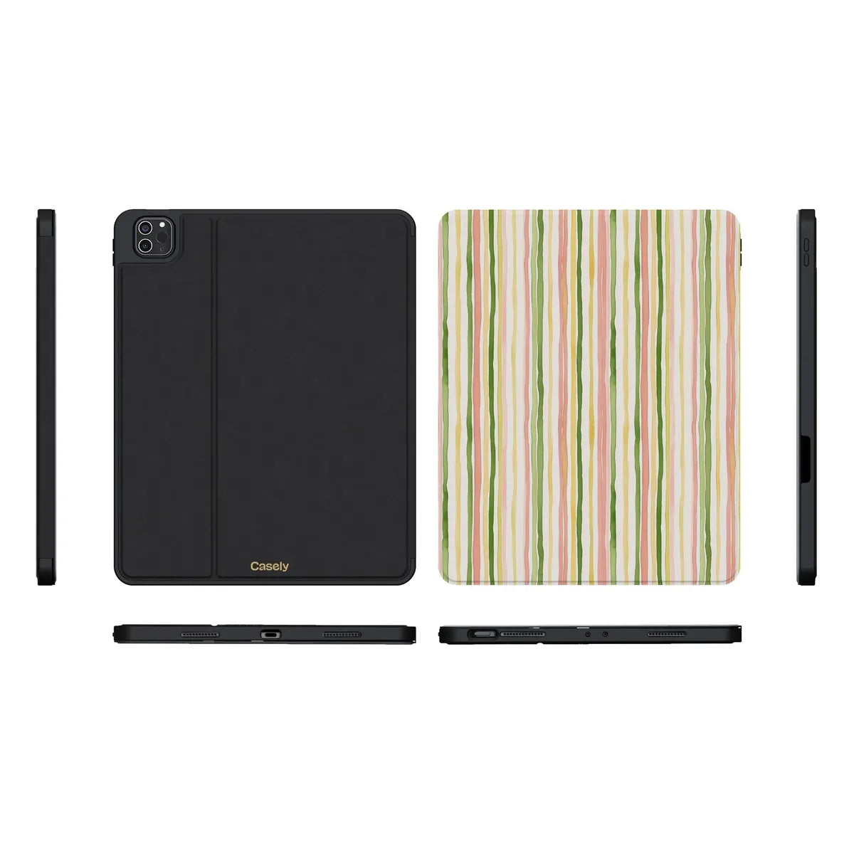Sweet Stripes | Rainbow Pastel iPad Case