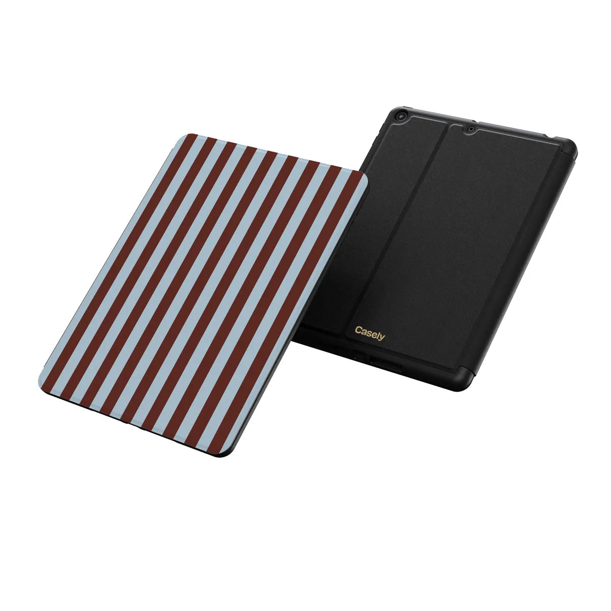 Sunday in Brooklyn | Blue Stripes iPad Case