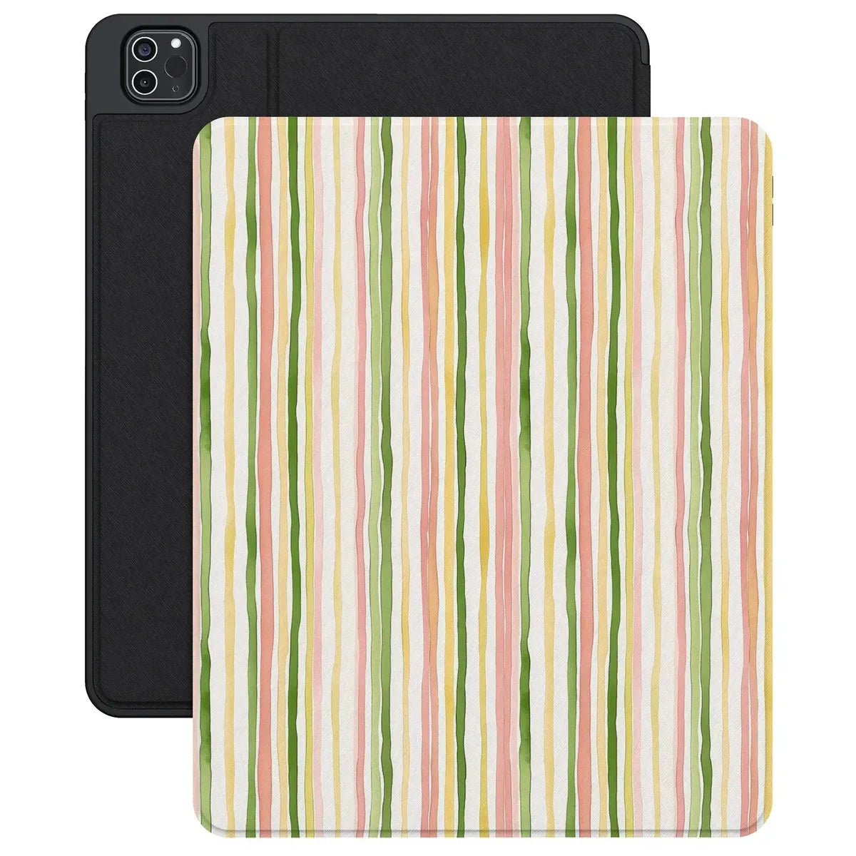 Sweet Stripes | Rainbow Pastel iPad Case